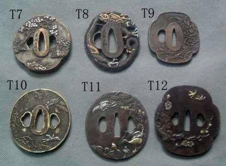 Quality Red copper tsuba-1
